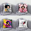 Federa Cuscino Stampa Mafalda Carina Fibra di Poliestere 40X40 cm Decorazione Copricuscino da Divano per la Casa