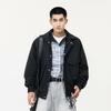 2025 Høst/Vinter Nye Jakker for Unge Menn Kuldebestandige Motejakker Ståkrage Topper Herre Varm Arbeidsbekledning med Plysj