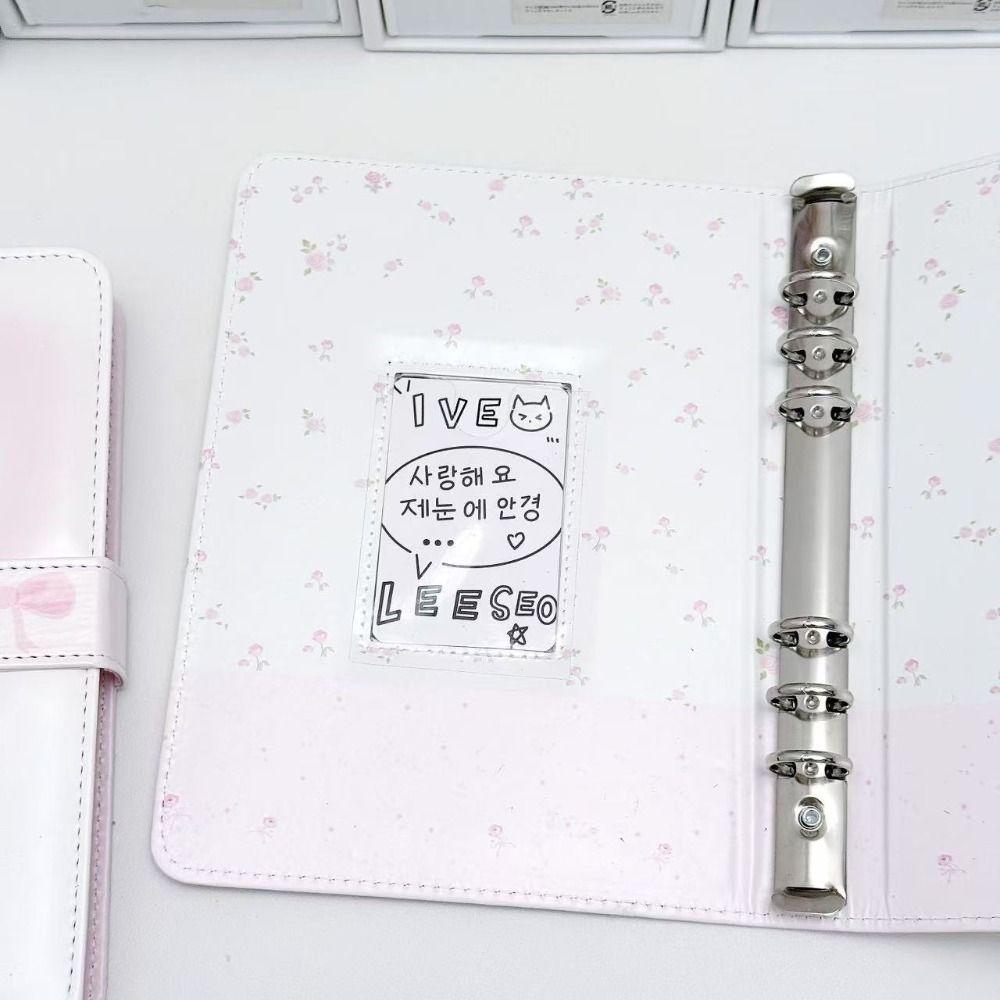 1pc Loose-leaf Photo Card Binder A5 Photo Album 3-inch Photocard Holder  Polaroid & Idol Cards