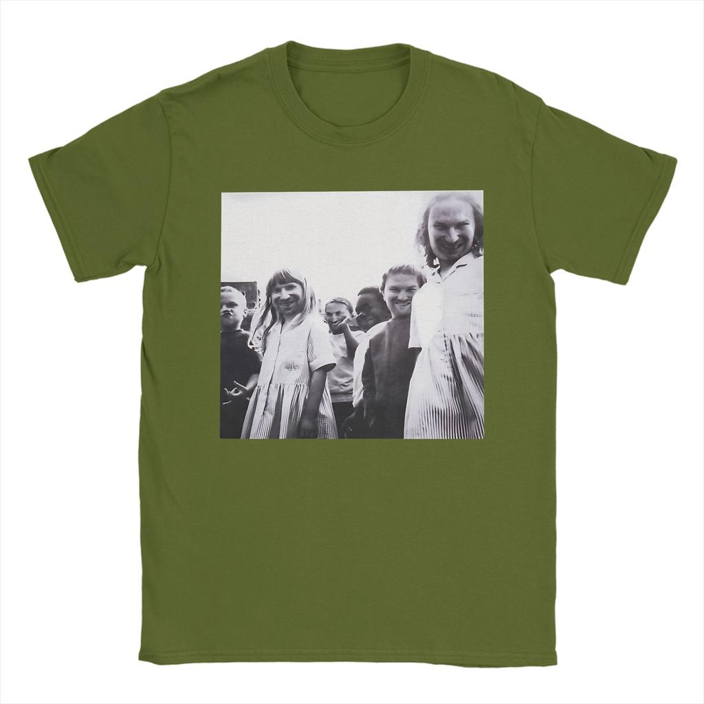 T-shirt Streetwear Estiva Aphex Twin Come To Daddy T-shirt Hip Hop 100% Cotone per Unisex Fantastico Top Taglie Forti