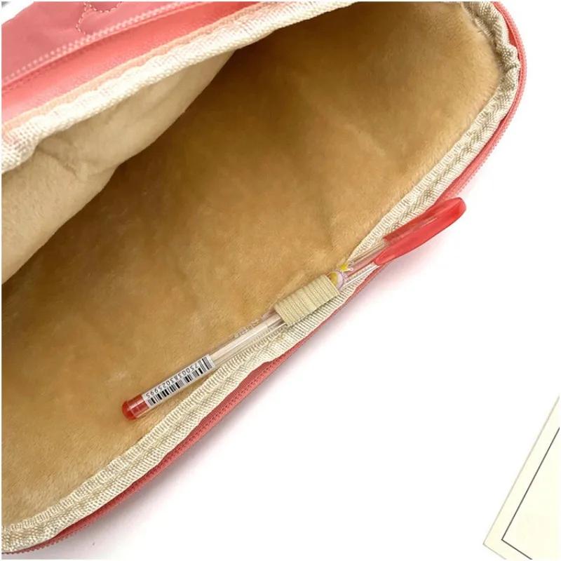 Embroidery Rabbit Pattern Cute Shockproof Laptop Sleeve Case Bag 11 13 Inch For Macbook For Samsung Laptop And Tablet Pouch