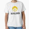 Builder Toy Building Blocks Play Symbol for K T Shirt Made In US AUS Size S 2XL