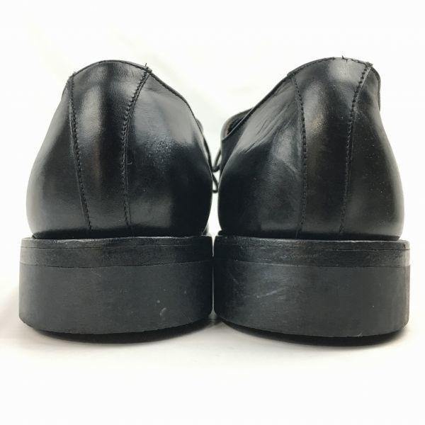 70s Vintage GESKA German Service Shoes Plain Toe Black Size 42 / 26.5-27.0cm Men's(USED)