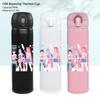 Stainless Steel Bouncing Thermos Cup KPOP Demon Hunter Girl Water Cup Shaga Male Ghost Sports Cup Car