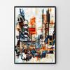 Abstract City Poster