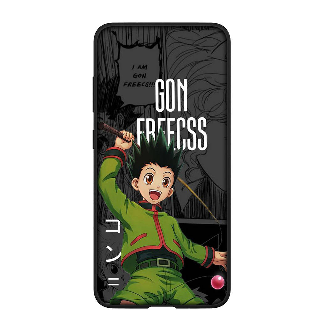 Phone Case for Samsung Galaxy S25 S24 S23 iPhone 16 15 Xiaomi Redmi Note 14 13 12 16E 11 Pro Max OPPO Moto Killua Hunter X Hunter Gon Freecss Cartoon