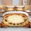 10 Sizes Cartoon Viking Bedding Set Anime Characters Duvet Cover Set 3D Quilt Bed Set Queen King Size Kids Boys Home Textile