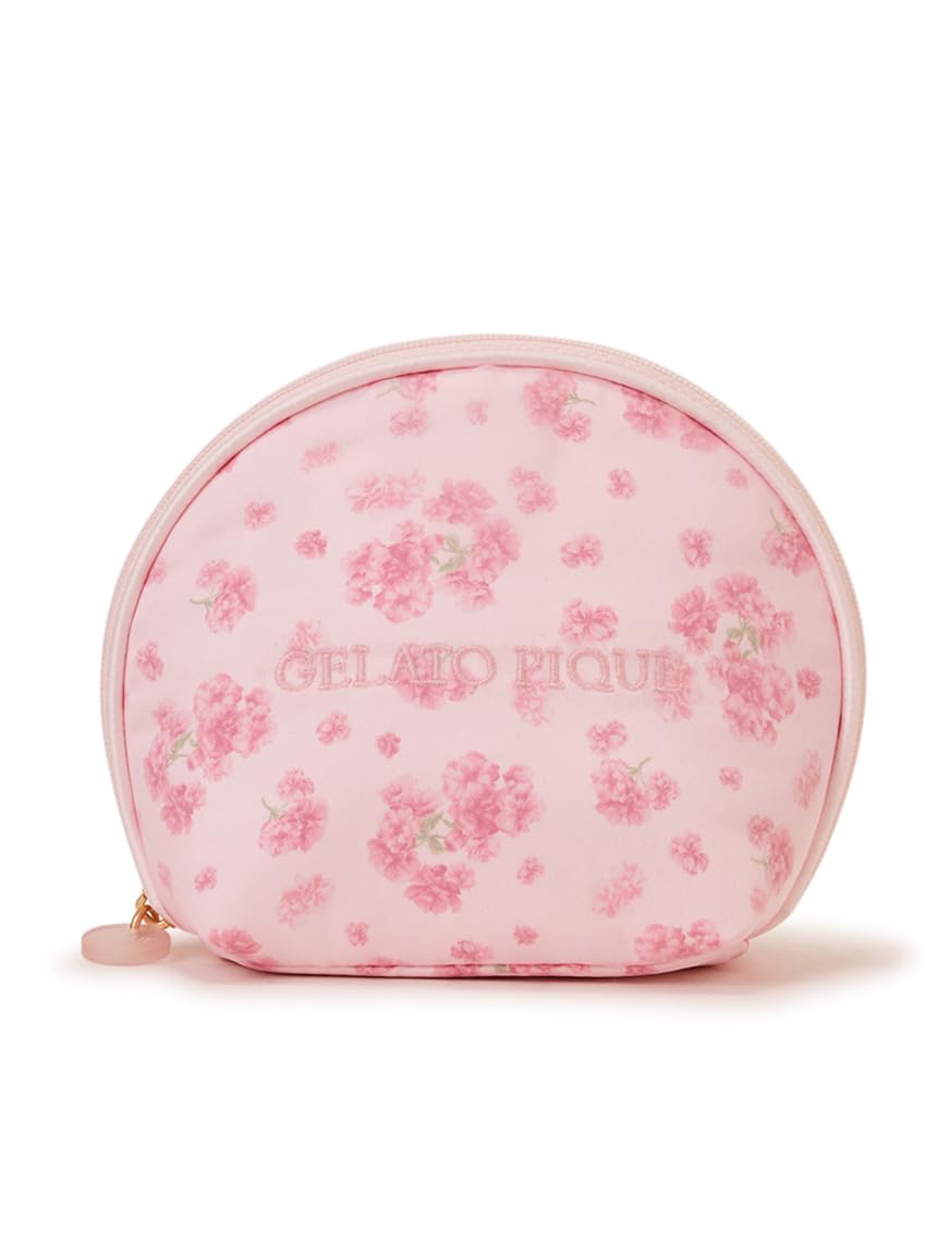 Sakura Pattern Pouch PWGB261698 Pink Free Size [Gelato Pique] Half-Moon Women s