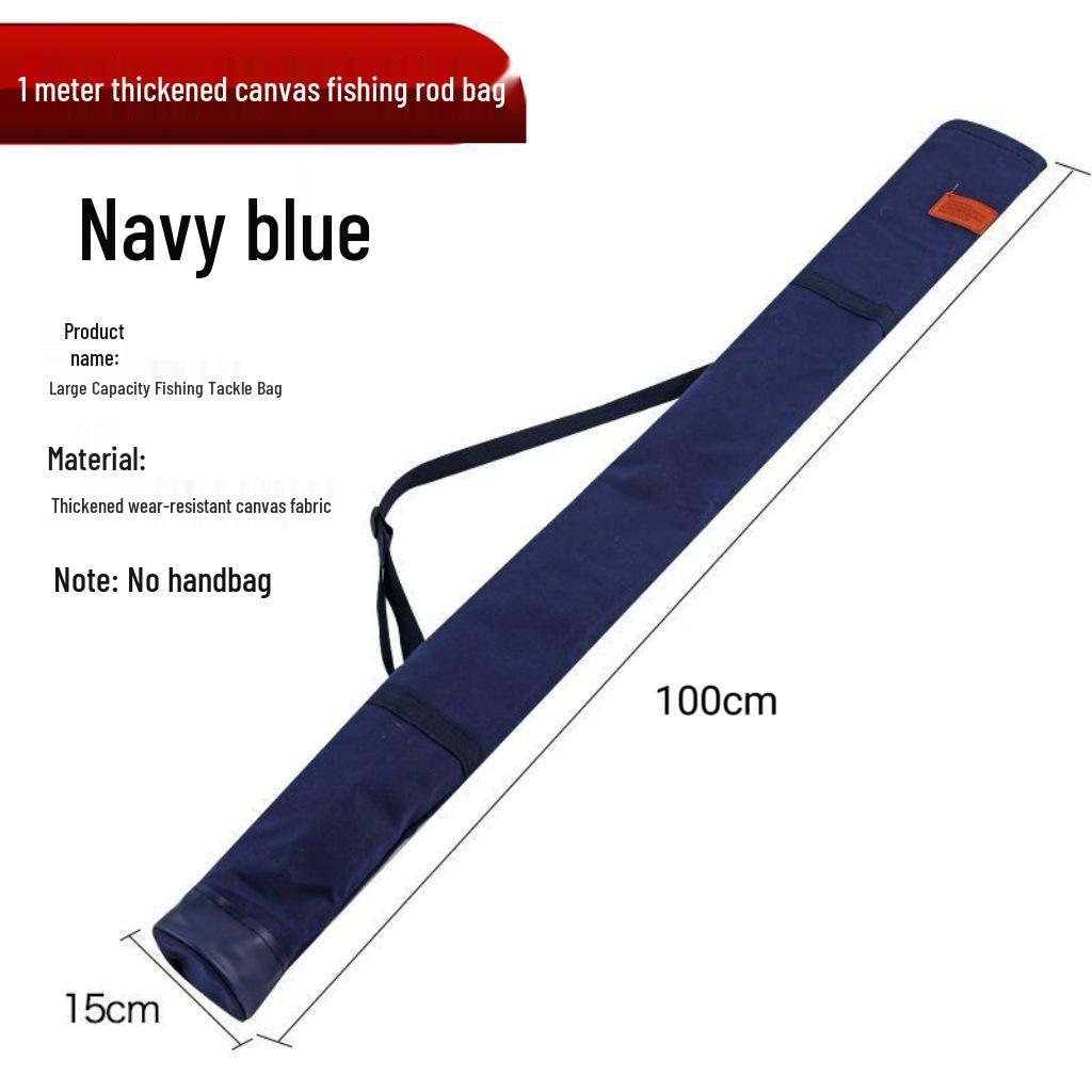 

Large Capacity Canvas Fishing Gear Bag and Umbrella Holder