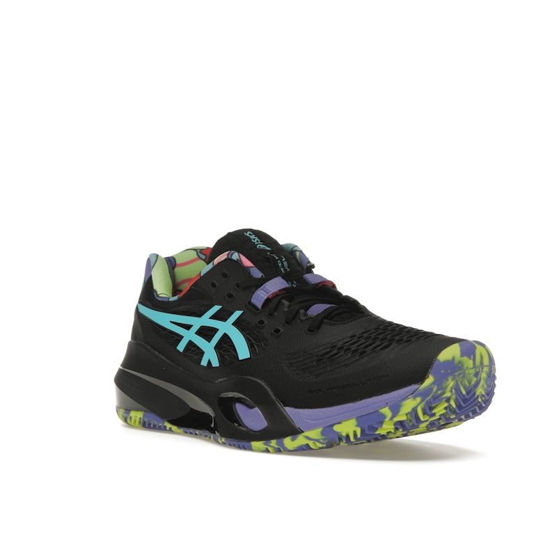 Asics Gel Resolution X Padel LE Black Energy Aqua Men Sneakers 1041A503-002