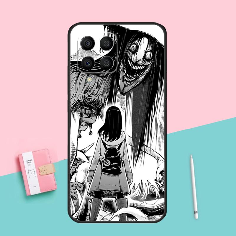 Horror Manga Style For Samsung Galaxy M52 M32 M06 M16 M13 M14 M33 M12 M31 M55 M15 M11 M21 M35 M53 M34 M54 Case