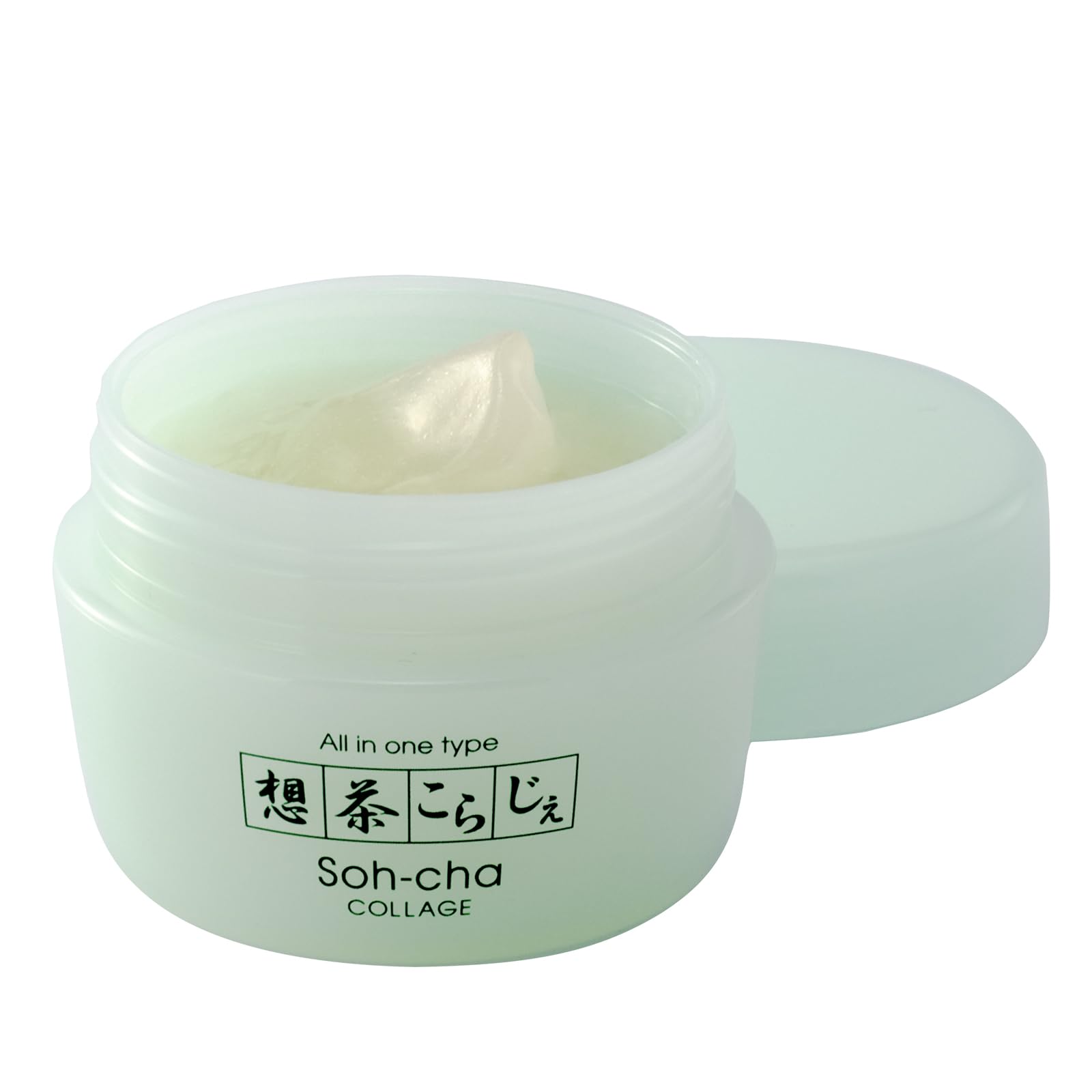 

Green Tea Gel Contains Organic Green Tea Extract from Shizuoka Prefecture 60g Contains 6 types of 3 types of hyaluronic and Luxurious moisturizing and