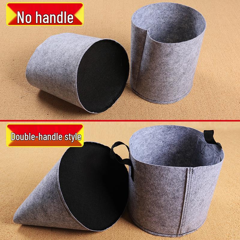 Cross-Border Thickened Non-Woven Grow Bag for Garden, Balcony & Rooftop Planting