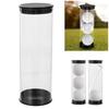 New Transparent Golf Ball Holder Tube Round Plastic Golf Ball Tube Barrel Displaying Golf Balls Collectors And Enthusiasts