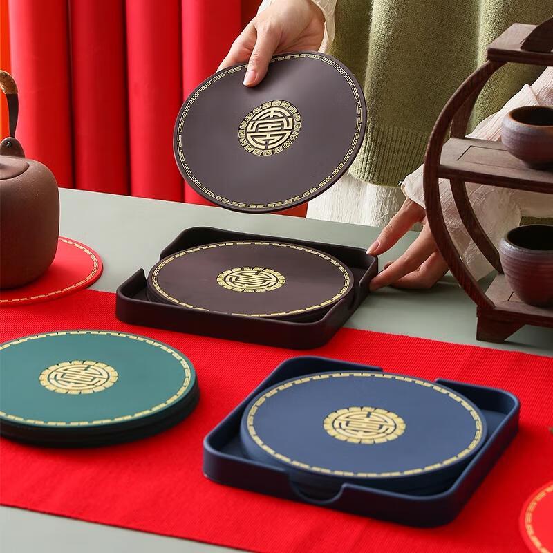 HANDUNYOU Heat-Insulating Silicone Coaster & Placemat