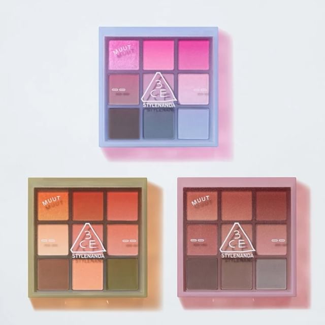 3CE - Multi Eye Color Palette MUUT Edition - 3 Types #NEW NEUTRALS - 8g