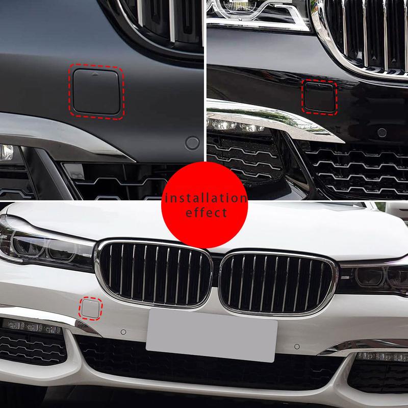 For BMW 7 Series M Sport Front Trunk Cover G12M Front Bumper Towing Hook Cover 51118064756 2016-2018
