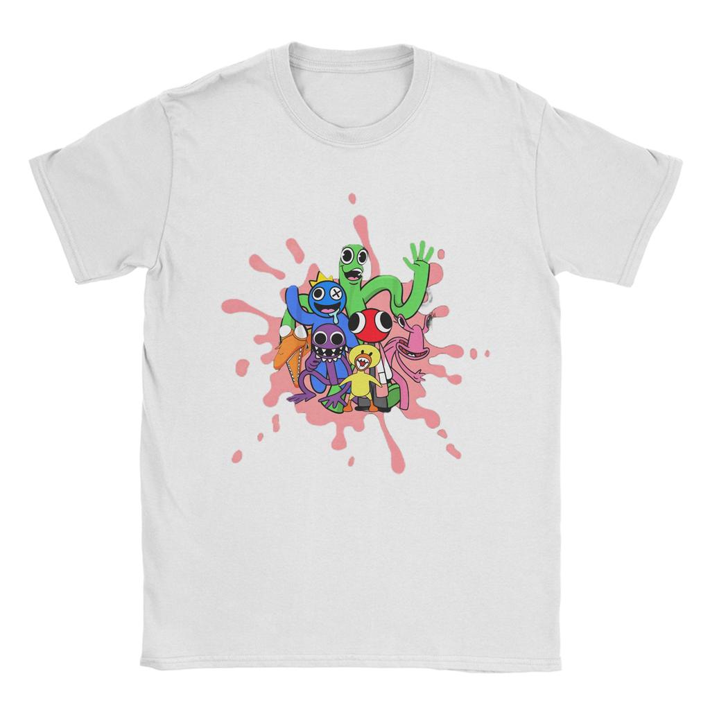 Garten von Banban Freunde Charaktere T-Shirt Sommer 100% Baumwolle T-Shirts Für Unisex Hip Hop Freizeit T-Shirt Kurzarm Vintage T-Shirts