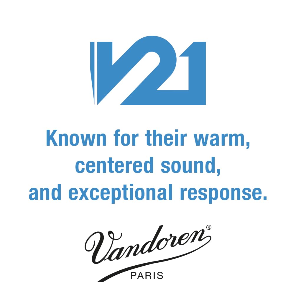 Vandoren Alto Saxophone Reed V21 Hardness 4 (10 pieces)