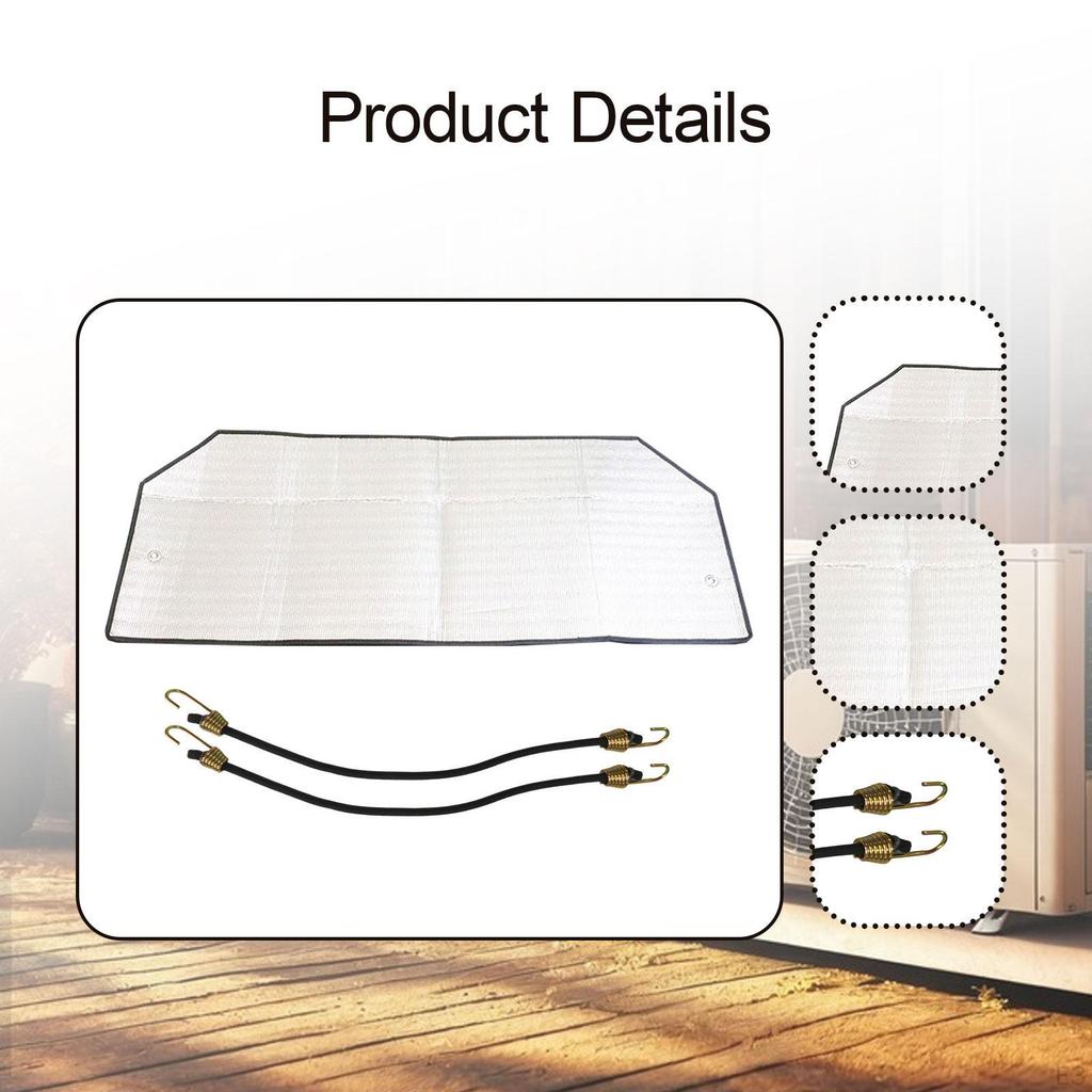 Air Conditioner Cover Protection,Heavy Duty,Dustproof,Air Conditioning Outer Aluminum Film for