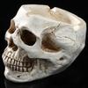 Spooky Skull Shape Resin Cigarette Ashtray Halloween Party Home Desk Decor Gift