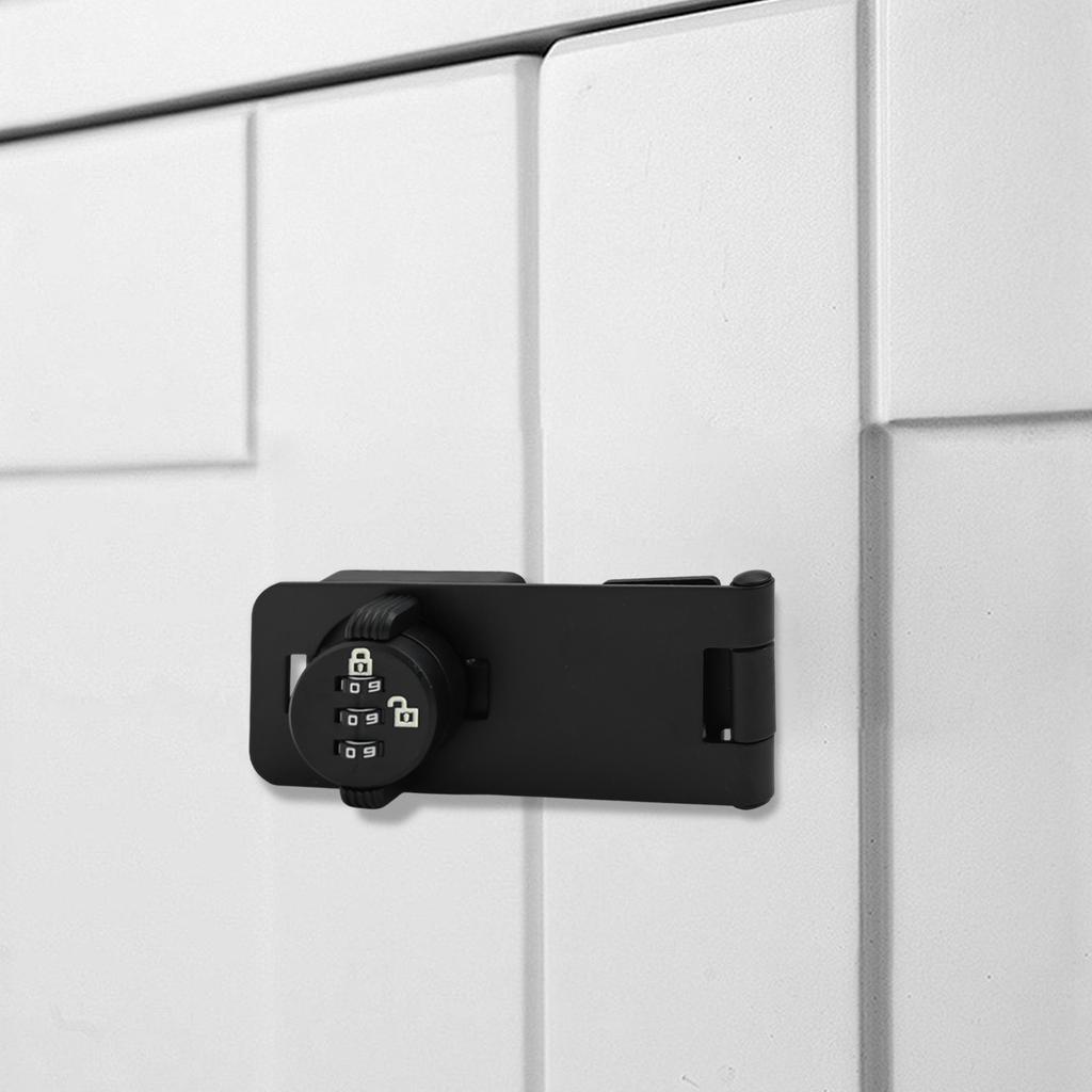 Password Lock Keyless Combination Lock Indoor Security 1000 Unique Combinations Enhanced Security Mechanism For Kitchen Cabinets
