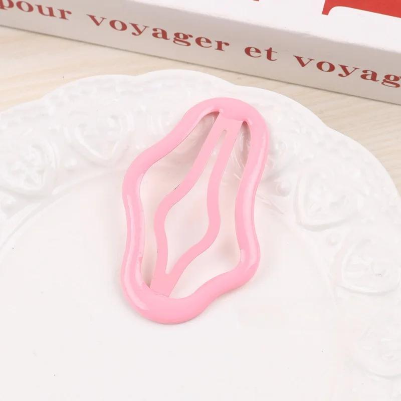 1 PCS Wave - Shaped Hair Clips Set - Minimalist & Chic Hair Accessories for Women  Assorted Colors, Perfect for Securing Bangs