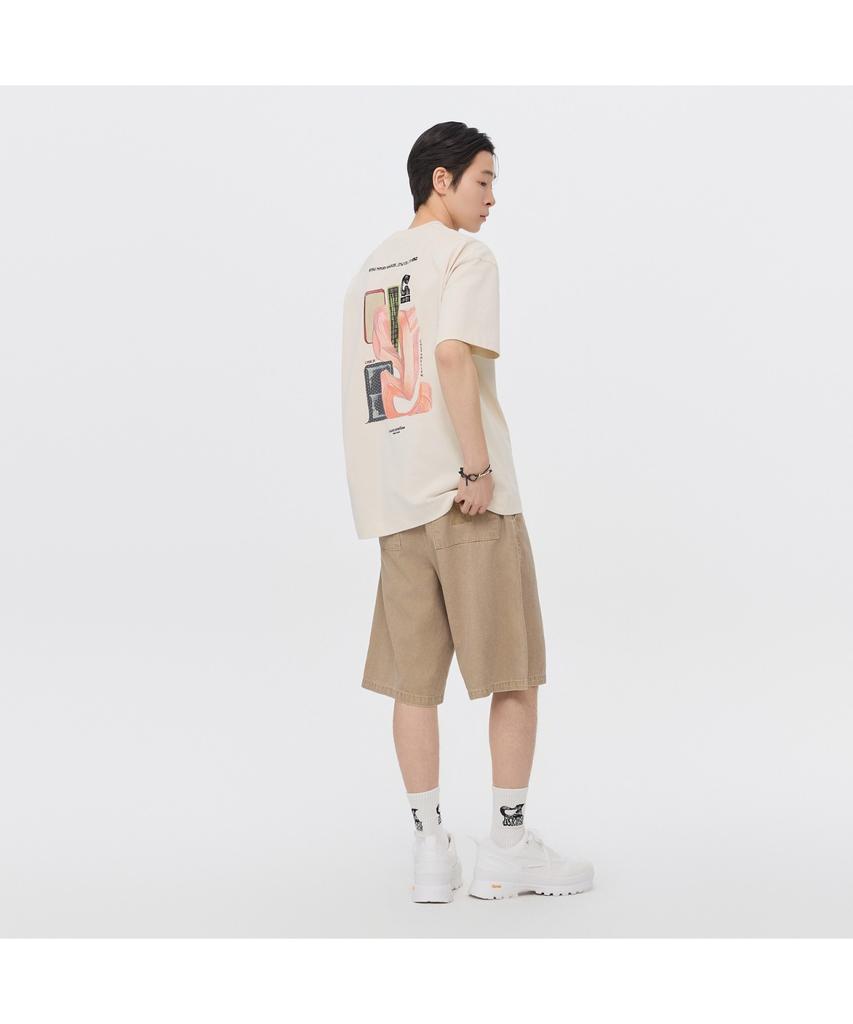 Keoseuuteommellou [Vincent] Ivory Graphic T-Shirt Cwtam26495Ivx