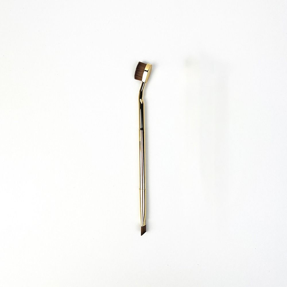 

Double-ended Toothbrush Type Foundation Brush Eyeliner Eyebrow Contour Brushes Make Up 01