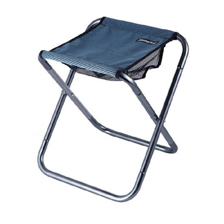 Lightweight Travel Stool Collapsible Outdoor Aluminium-Alloy Stool for Fishing