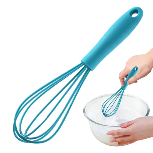 Egg Whisk, Handheld Egg Beater, Kitchen Mini Silicone Handmade Egg Beater, Household Handheld Multifunctional Baking Tool, Flour Mixer, Handheld Ballo