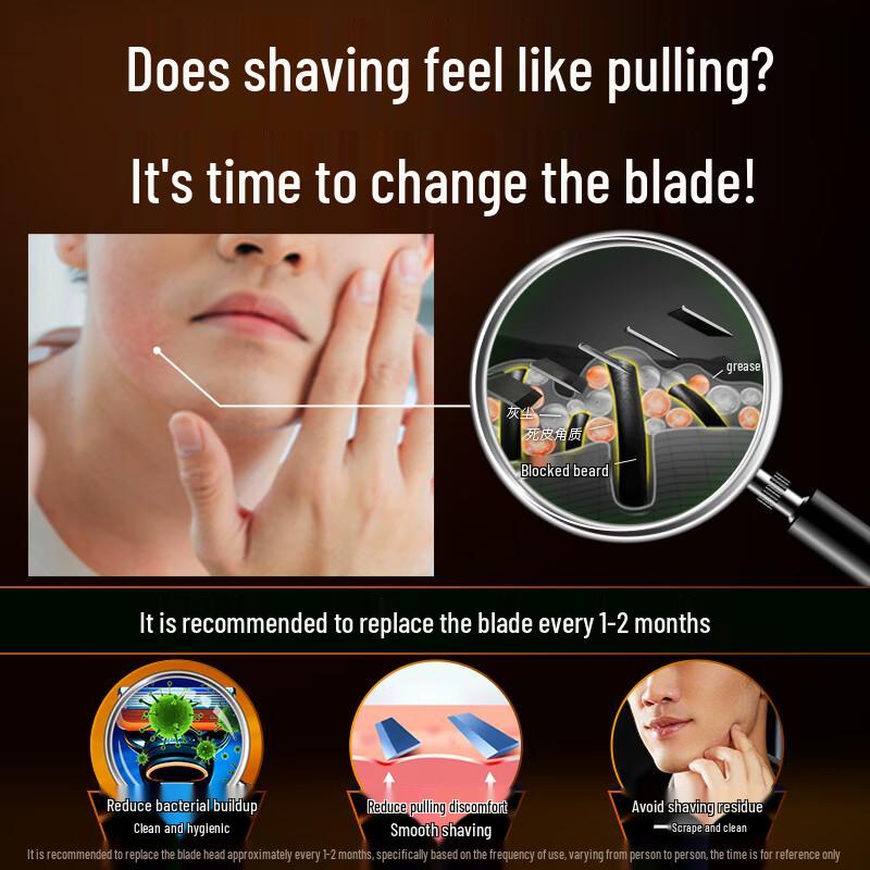 Compatible Gillette Fusion5 Replacement Razor Blades