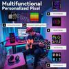 APP Control Bluetooth LED Pixel Panel 64x64 RGB Programmable Pixel Art Display Creative Animations Digital Clock For Desk Room