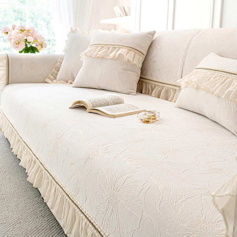 

Легкое французское диванное полотенце Новая высококачественная ткань для чехла дивана, Универсальное одеяло с полной защитой от царапин кошек на все сезоны 70*70cm