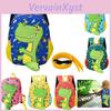 Toddler Backpack Schoolbag Kindergarten Kid With Anti-lost Leash Waterproof Mini Bag