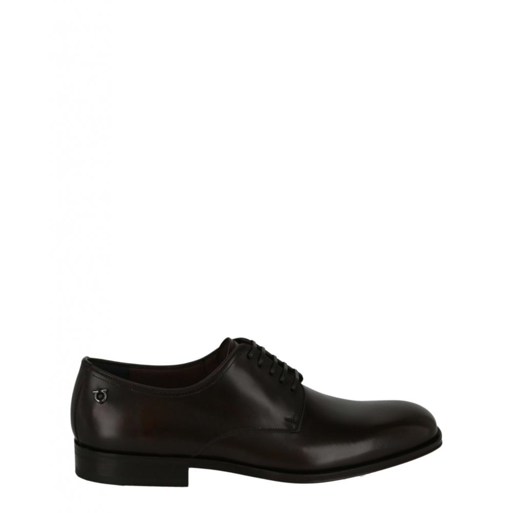 

Salvatore Ferragamo Pershore Leather Derby коричневый