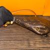 [Pre-Owned] Pochette Monogram Zip Closure PVC Handbag - Excellent #WYBF09