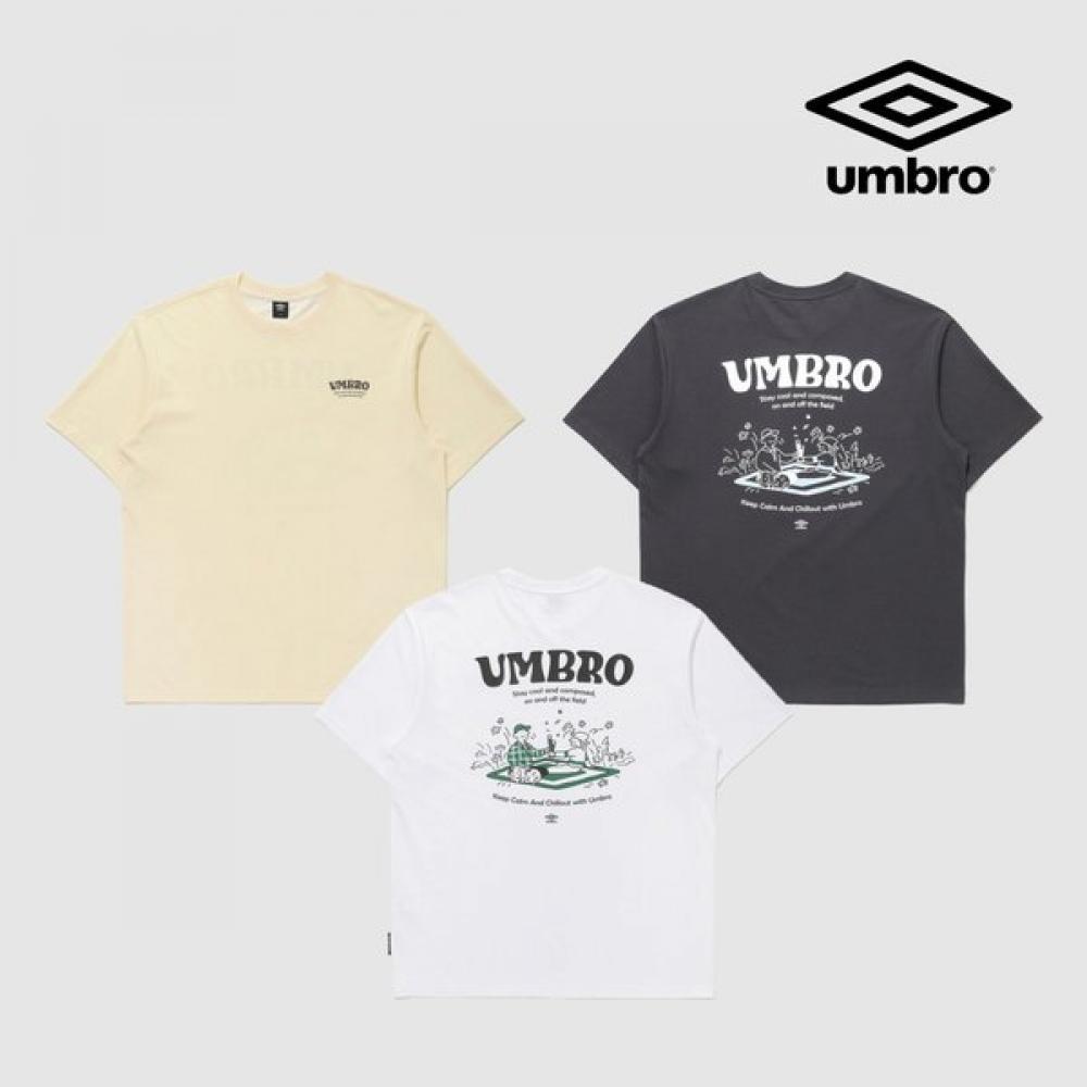 Umbro Ice CoTTon Duralon Cooling Picnic ShorT Sleeve T shirT Uq221crs62 creamy95 4830₽