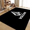 V-Volcom LOGO Lange Teppiche Nordischer Stil Schlafzimmer Wohnzimmer Fußmatte Zuhause Balkon Rutschfest Toilettenteppich