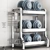 Shuaishi 304 Stainless Steel Kitchen Dish Drying Rack