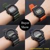 16mm Silicone Rubber Watch Band for Casio DW-5600 GW-M5610 G-5600 GW-B5600 DW-6900 GA-2100 9052 Series Sports Replacement Strap