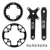 Bike Crankset 38T Narrow Wide Chainring with 170mm Crank Arms 36T To 38T Guard Plate Mountain Bike Crank Set