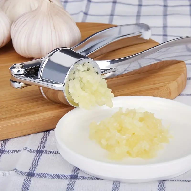 New Multifunctional Stainless Steel Garlic Press Washable Kitchen Tool