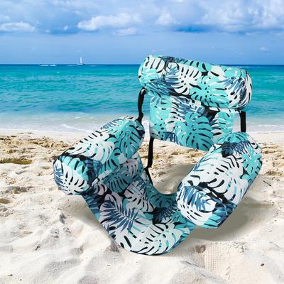 Matelas gonflable pour piscine, matelas de piscine étanche, fauteuil inclinable flottant avec accoudoirs et dossier, hamac aquatique pour s'amuser dans l'eau en été