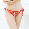 Beirou Sexy Elegant Floral Sheer Feminine Coordinating Women's T-Back Panties, Lace, Embroidery, Hip-Hugging, Panties, Underwear,