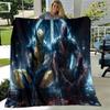 1pc Deadpool and Wolverine Printing Blanket - Soft, All-Season Throw for Living Room, Bedroom,Personalized Gift with Adorable Cartoon Design