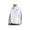 SS25 Bequeme Vielseitige Sportliche Gestreifte Freizeitjacke Herrenjacke Weiß JF3682