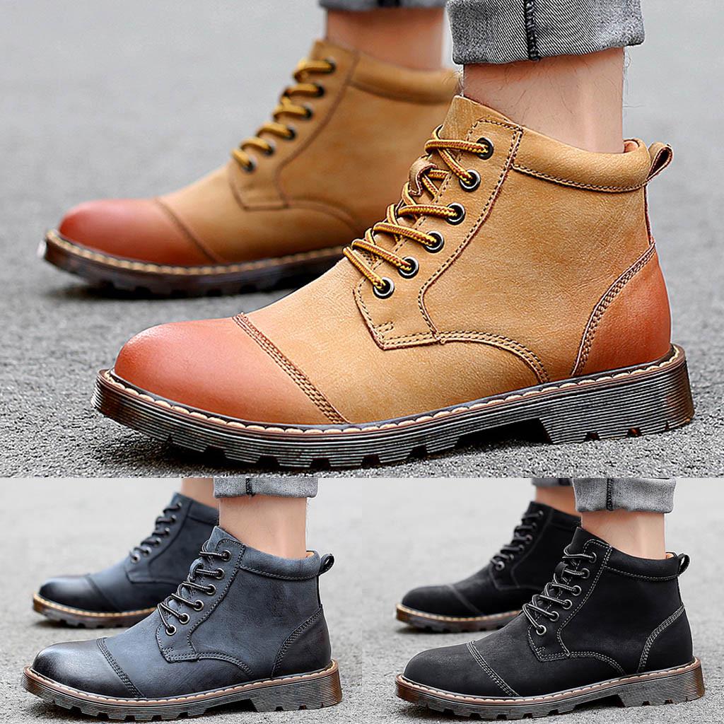 Buy CAST Mens Boots British Boots Korean Leisure Boots High Suede