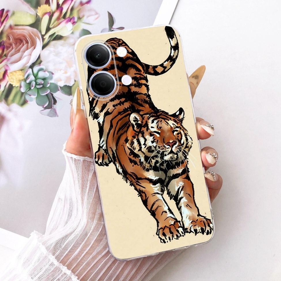 Handyhülle Für Vivo Y05 Hülle Transparent Ästhetisch Mode Schmetterling Süße Katze Cool Bemalt Weich Funda Für Y05 Vivo Hülle