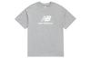 SS23 Set In Sleeve T Shirt Men's Gray AMT31541-AG